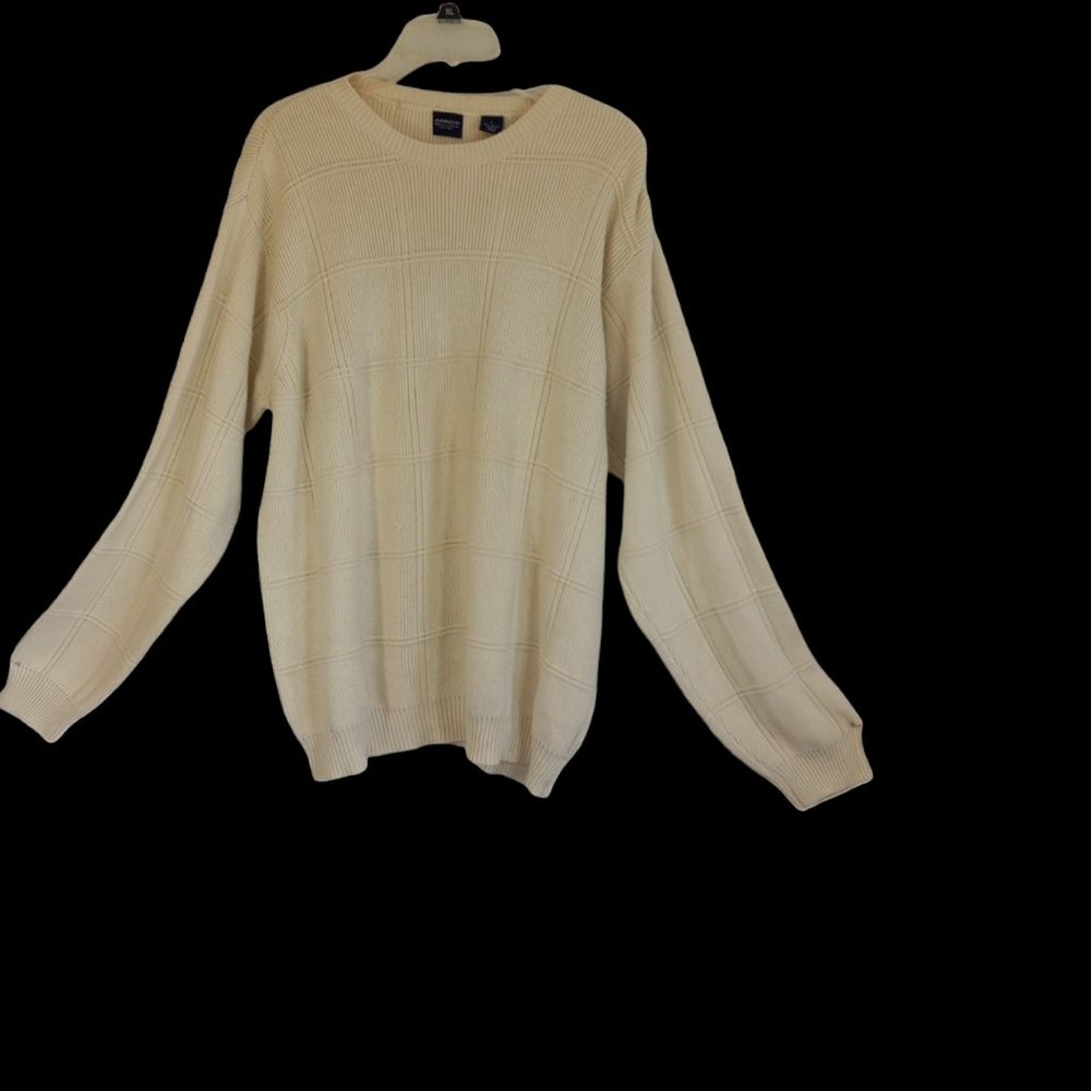 Arrow Cream Crewneck Sweater